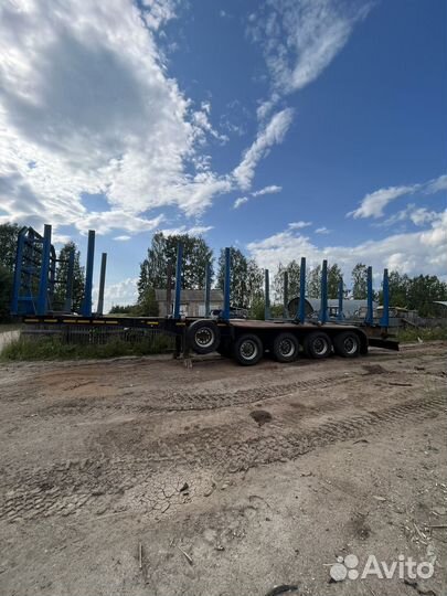 Полуприцеп лесовоз (сортиментовоз) Тонар L3 (9445), 2013