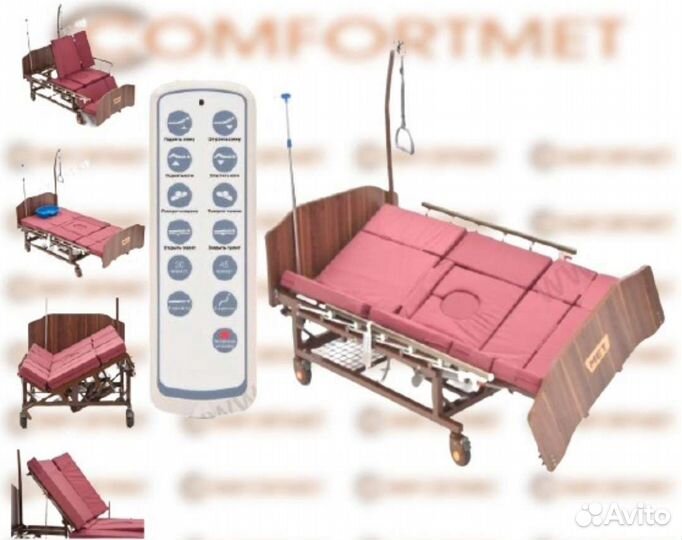 Кровать медицинская функциональная мет еva