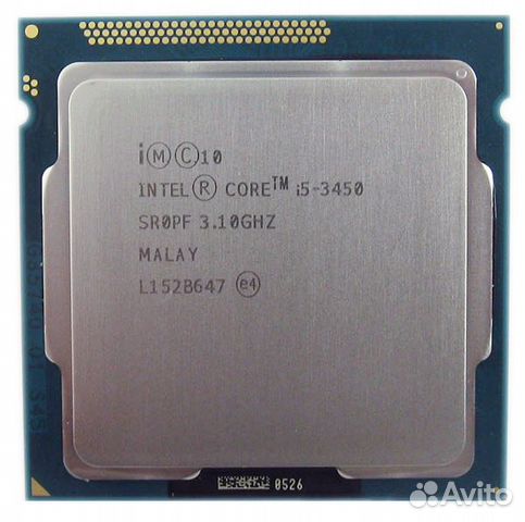 Процессор Intel Core i5-3450 SR0PF 3.10 GHz