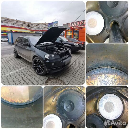 Осмотр цилиндров эндоскопом