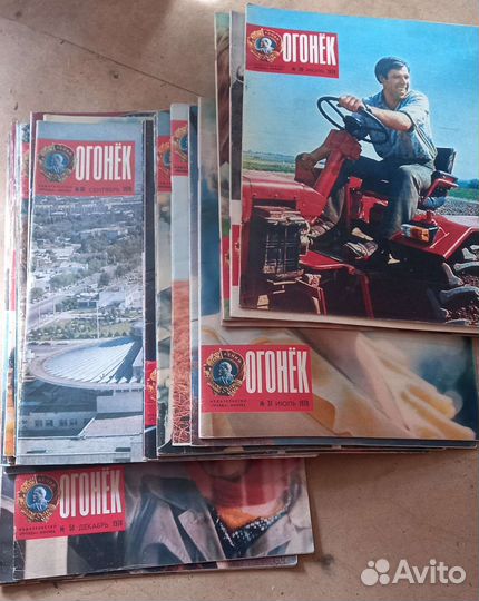 Журналы огонек 1978 год