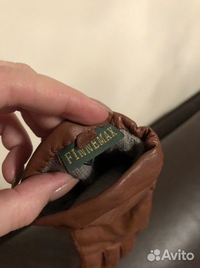 Перчатки нат. кожа