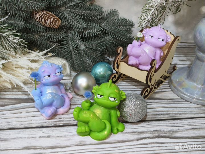 Мыло дракон символ нового года