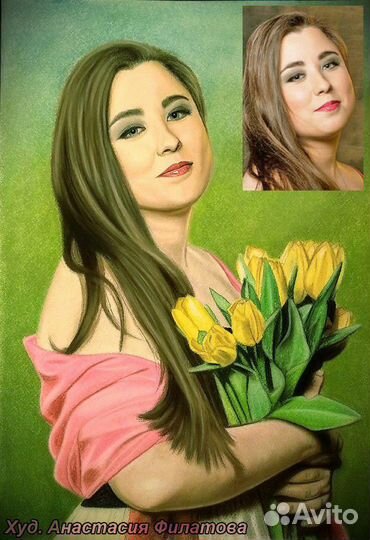 Художник Картины Портреты Маслом Карандашом