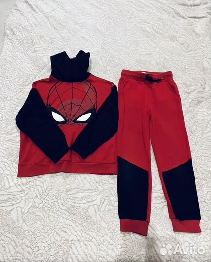 Костюм детский человек-паук 7-8 лет 128
