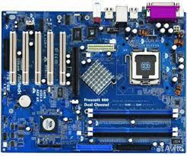 Материнская плата Asrock 775V88 на Lga775