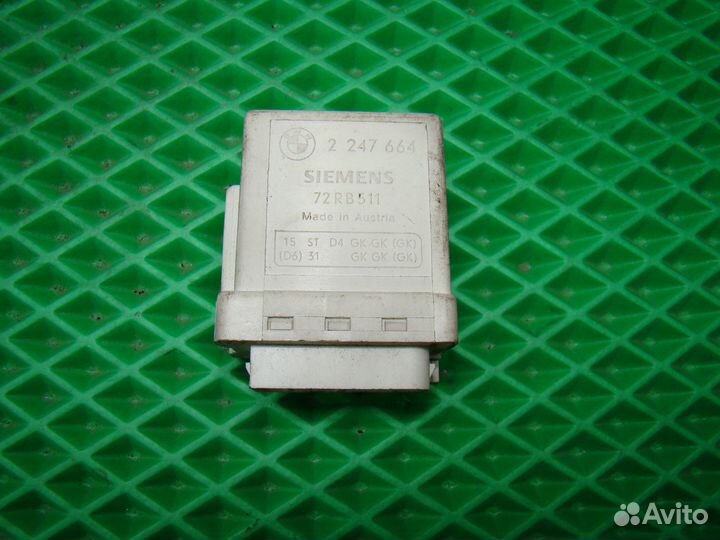 Реле свечей накала BMW 5 E39 бмв 5 е39