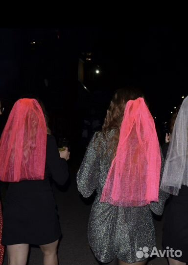 Фата для девичника, аксессуары для девичника