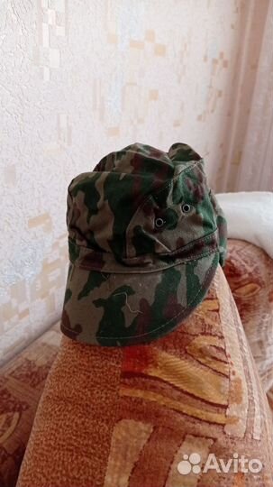 Кепка военная с ушами