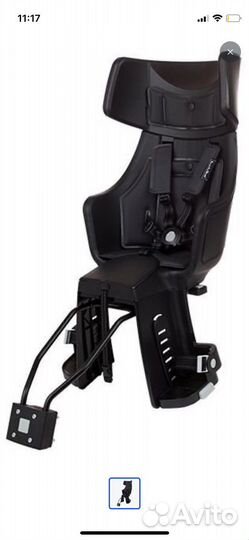 Велокресло bobike