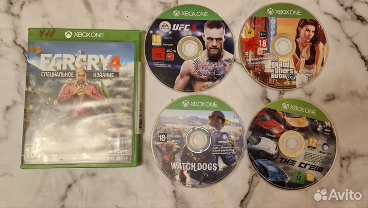 Игры x box one ps4 лот