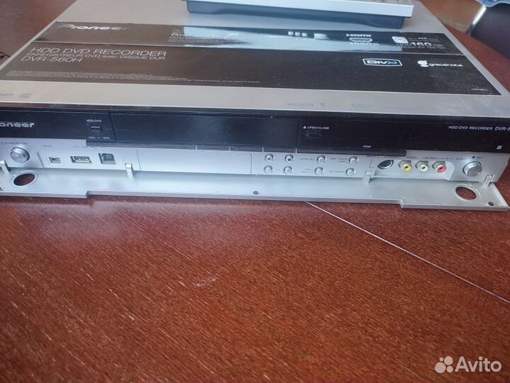 DVD рекордер Pioneer DVR-560H-S Silver