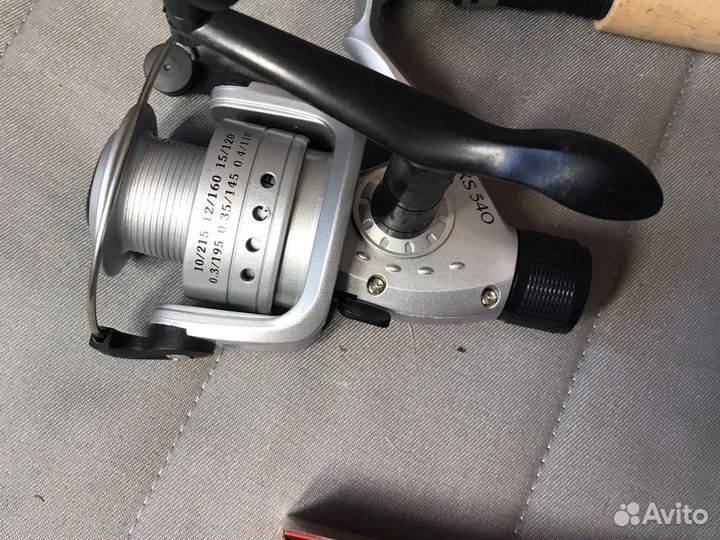 Спининг Shimano. 2.1м. Test 10-30g Воблер,комплект