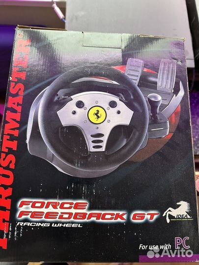 Руль thrustmaster feedback gt