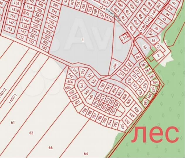 Участок 6,6 сот. (ИЖС)