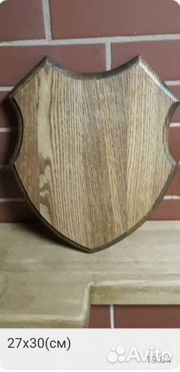 Медальон для охотничьих трофеев, подставка под рог