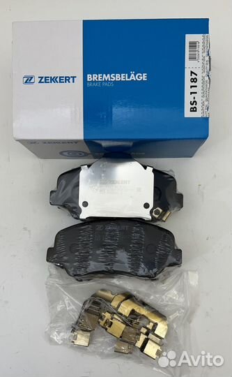 Комплект тормозных колодок Zekkert