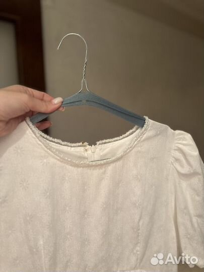 Платье из хлопка