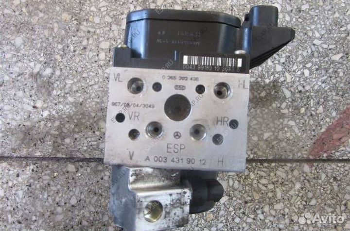 Блок ABS ESP mercedes w210 A003 431 90 12