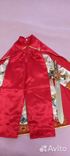 Новогодний костюм для мальчика богатырь