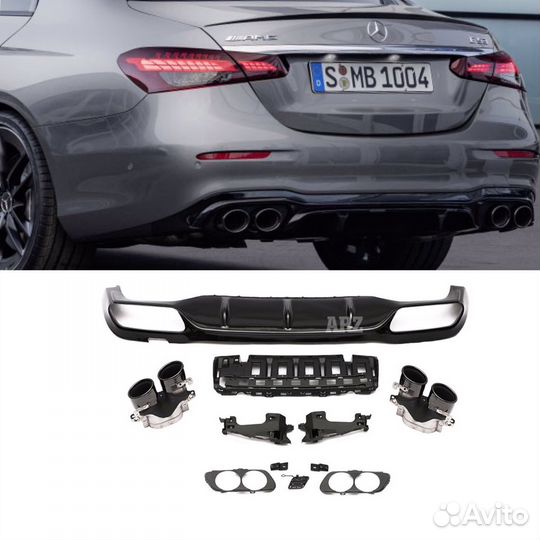 Диффузор E53 AMG Eclass mercedes