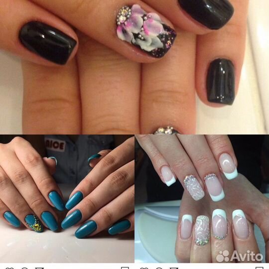 Маникюр + выравнивание +покрытие гель-лак