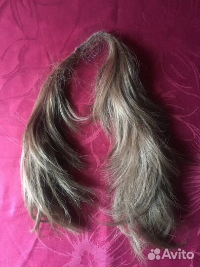 Шиньон русый