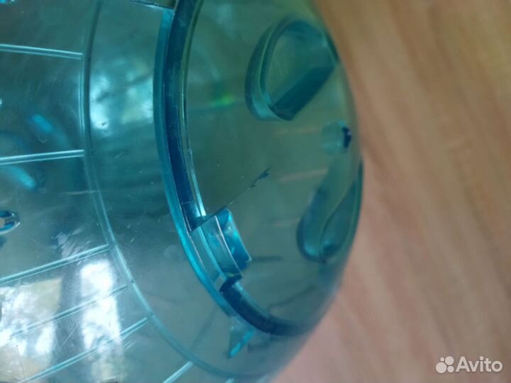 Домик, колеса и шар для грызунов