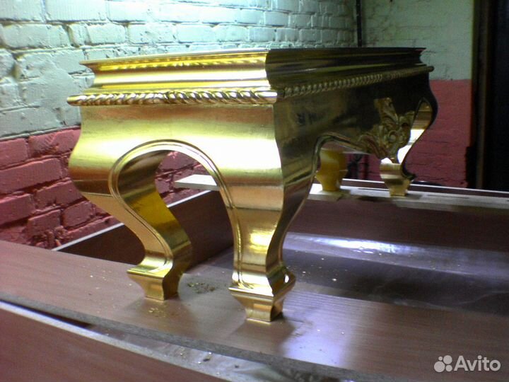 Золочение, декорирование интерьера