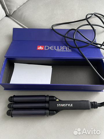 Плойка тройная для волос