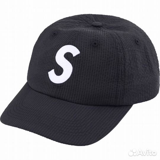 Кепка Supreme S Logo 6-panel ss24