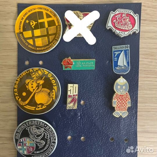 Значки СССР спорт олимпиада корабли космос