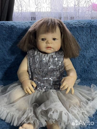 Кукла Реборн девочка 50 см с одеждой