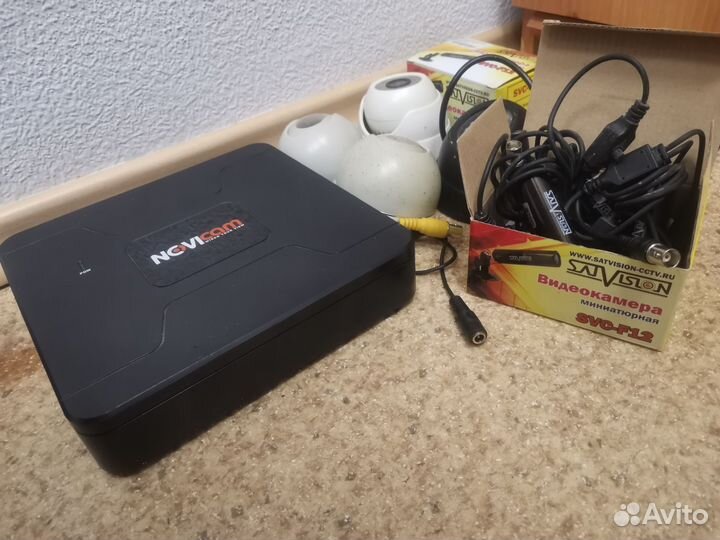 Видеонаблюдение на 8 камер + регистратор