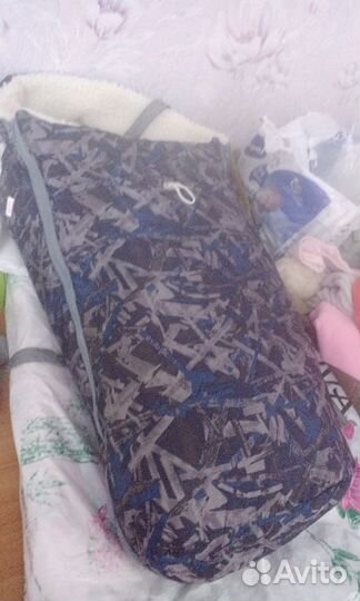 Зимний конверт в коляску