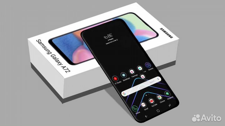 Смартфон Samsung Galaxy A72 128GB Awesome Black