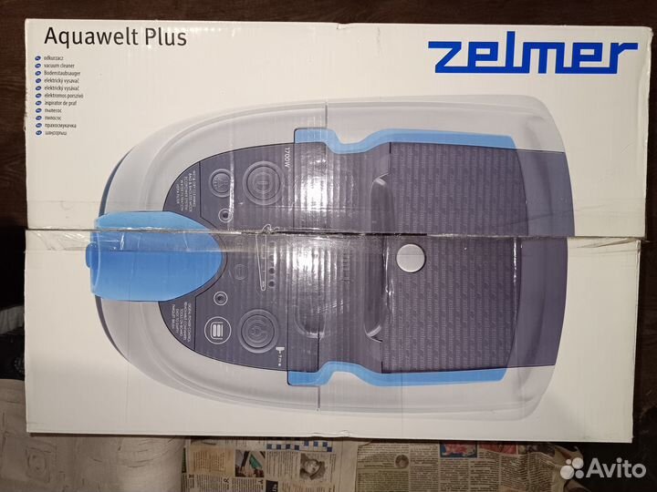 Моющий пылесос Zelmer Aquawelt 1700W, новый