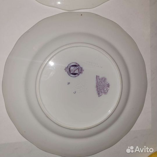 Тарелки довоенные BWM