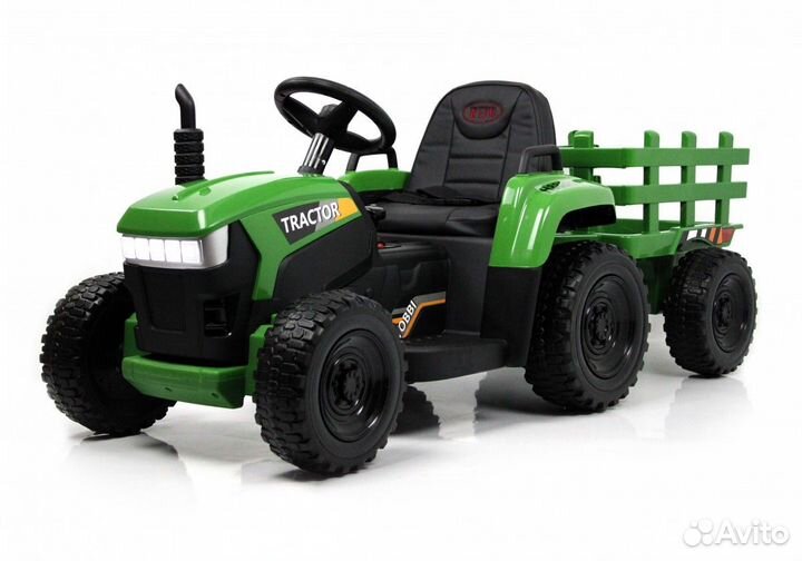 Трактор с прицепом электромобиль детский новый