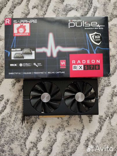 Видеокарта RX570 8gb