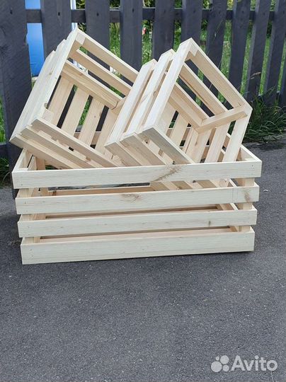 Деревянные ящики