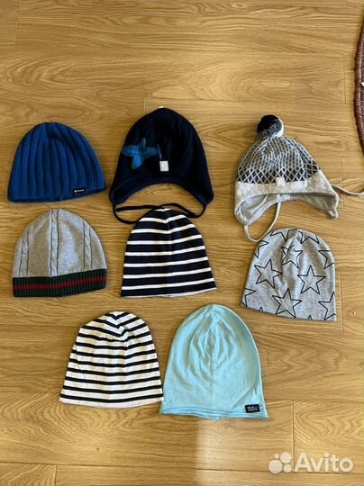 Шапки на мальчика 48-50-52