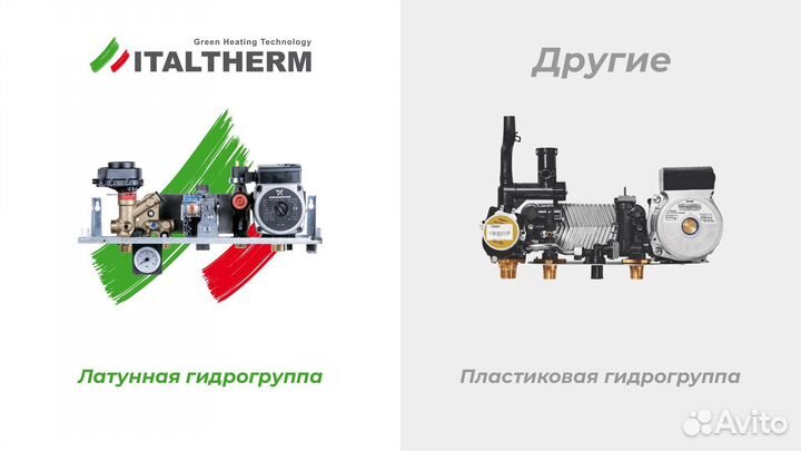 Газовый котел italtherm City Class 25 F настенный