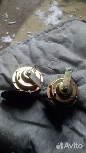 Клаксон сигнал ракушка 24в