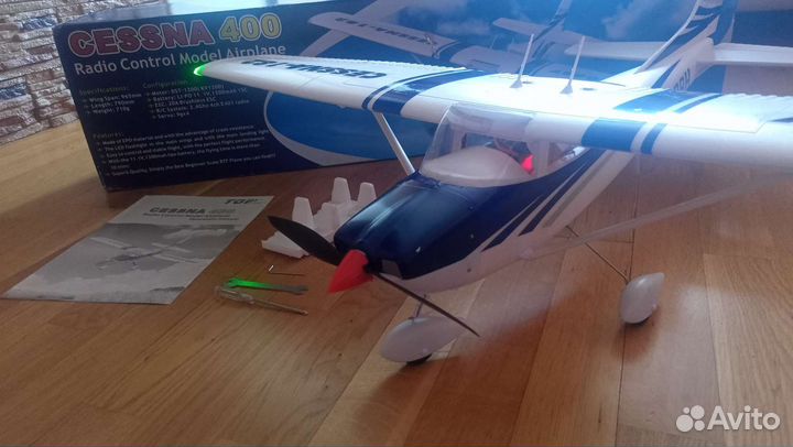 Cessna rc 400 TopRc Kit+огни+серво+поплавки