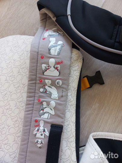 Рюкзак переноска кенгуру tiny love hug