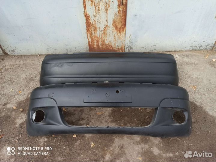 Бампер передний задней на matiz матиз матис