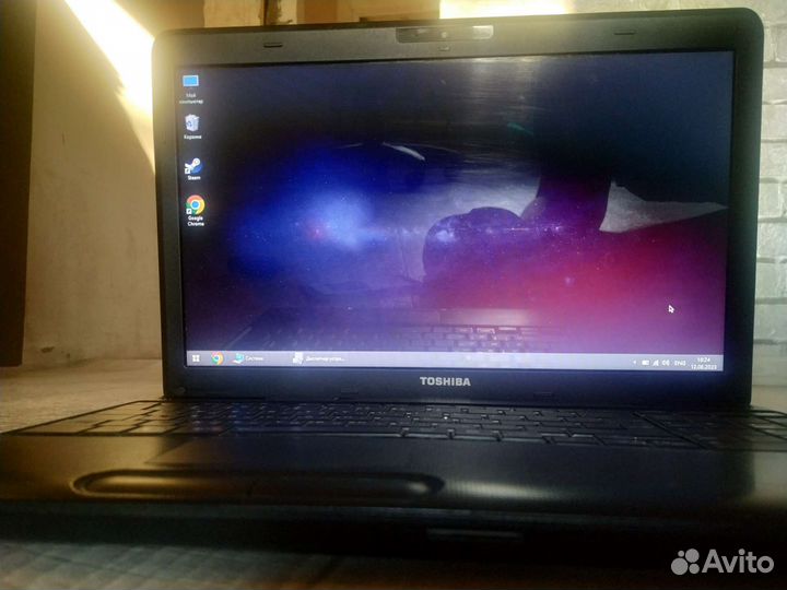Ноутбук toshiba satelliteC660-1TN
