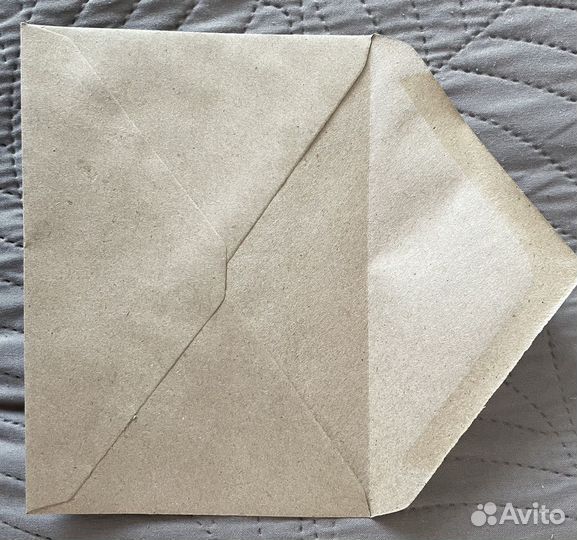 Крафт конверт