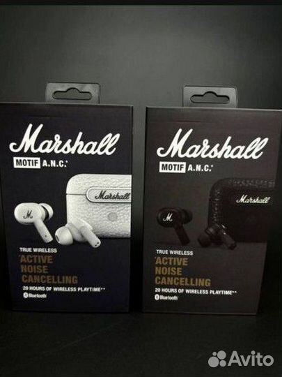 Беспроводные наушники marshall motif A.N.C